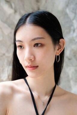 Gold Textured Hoop Earrings Twisted Ribbed Large Statement Jewelry 2 Inch VG